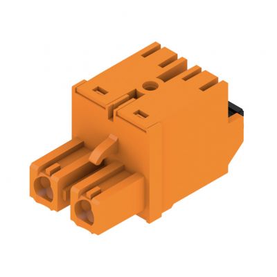 WEIDMULLER BLF 7.62HP/02/180 SN OR BX Wtyk PCB (złącze wiązki), 7.62 mm, Liczba biegunów: 2, PUSH IN 1043790000 /120szt./ (1043790000)