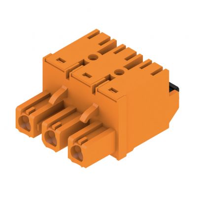 WEIDMULLER BLF 7.62HP/03/180 SN OR BX Wtyk PCB (złącze wiązki), 7.62 mm, Liczba biegunów: 3, PUSH IN 1043800000 /78szt./ (1043800000)
