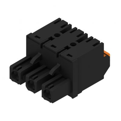 WEIDMULLER BLF 7.62HP/03/180 SN BK BX Wtyk PCB (złącze wiązki), 7.62 mm, Liczba biegunów: 3, PUSH IN 1043840000 /78szt./ (1043840000)