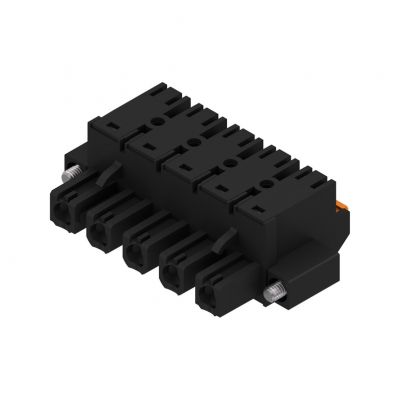 WEIDMULLER BLF 7.62HP/05/180F SN BK BX Wtyk PCB (złącze wiązki), 7.62 mm, Liczba biegunów: 5, PUSH IN 1043940000 /36szt./ (1043940000)