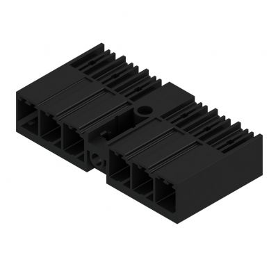 WEIDMULLER SV 7.62HP/06/90MF4 3.5SN BK BX Wtyki PCB (złącza płyty), 7.62 mm, Liczba biegunów: 6, kąt odejścia: 90° 1048760000 /30szt./ (1048760000)