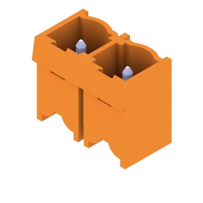 WEIDMULLER SL 7.62HP/02/180G 3.2SN OR BX Wtyki PCB (złącza płyty), 7.62 mm, Liczba biegunów: 2, kąt odejścia: 180° 1048870000 /100szt./ (1048870000)