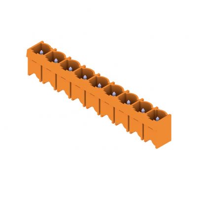 WEIDMULLER SL 7.62HP/09/180G 3.2SN OR BX Wtyki PCB (złącza płyty), 7.62 mm, Liczba biegunów: 9, kąt odejścia: 180° 1048940000 /50szt./ (1048940000)