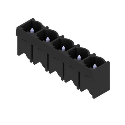 WEIDMULLER SL 7.62HP/05/180G 3.2SN BK BX Wtyki PCB (złącza płyty), 7.62 mm, Liczba biegunów: 5, kąt odejścia: 180° 1048980000 /50szt./ (1048980000)