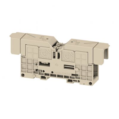 WEIDMULLER WFF 70 NFF Złączka kołkowa, Przyłącze sworzniowe, 70 mm², 500 V, 192 A, liczba przyłączeń: 2, M 8, TS 35, Ciemnobeżowy 1049230000 /5szt./ (1049230000)