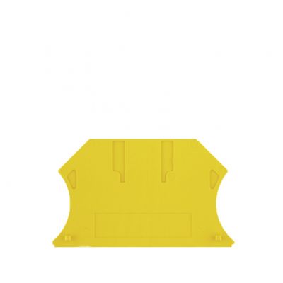 WEIDMULLER WAP 2.5-10 GE Płytka końcowa (styki), 56 mm x 1.5 mm, żółty 1050020000 /50szt./ (1050020000)