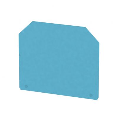 WEIDMULLER WAP 16+35 WTW 2.5-10 BL Płytka końcowa i dzieląca styków, Płyta zamykająca, 56 mm x 1.5 mm, niebieski 1050180000 /20szt./ (1050180000)