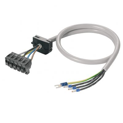 WEIDMULLER FPL 4G2.5/P/F/3 FieldPower®, Przewód, liczba żył: 4, Ölflex Classic 110 4G2,5 lub porównywalne, Podział: 2.5 mm² , 3 m 1059190000 /1szt./ (1059190000)
