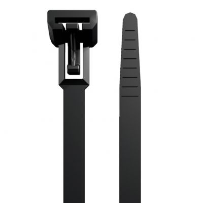 WEIDMULLER CB-R 200/7.5 BLACK Opaska kablowa, 7.5 mm, poliamid 66, 220 N, czarny 1059210000 /100szt./ (1059210000)