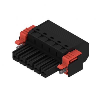 WEIDMULLER BVF 7.62HP/05/180SF SN BK BX Wtyk PCB (złącze wiązki), 7.62 mm, Liczba biegunów: 5, PUSH IN 1060530000 /25szt./ (1060530000)