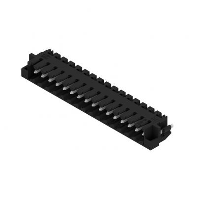 WEIDMULLER SL-SMT 3.50/16/90RF 1.5SN BK BX Wtyki PCB (złącza płyty), 3.50 mm, Liczba biegunów: 16, kąt odejścia: 90° 1060820000 /50szt./ (1060820000)