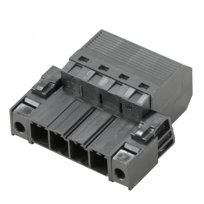 WEIDMULLER SVF 7.62HP/04/180SF SN BK BX Wtyk PCB (złącze wiązki), 7.62 mm, Liczba biegunów: 4, PUSH IN 1060980000 /30szt./ (1060980000)