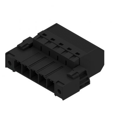 WEIDMULLER SVF 7.62HP/05/180SF SN BK BX Wtyk PCB (złącze wiązki), 7.62 mm, Liczba biegunów: 5, PUSH IN 1061000000 /25szt./ (1061000000)