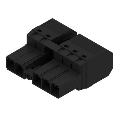 WEIDMULLER SVF 7.62HP/05/180MF4 SN BK BX Wtyk PCB (złącze wiązki), 7.62 mm, Liczba biegunów: 5, PUSH IN 1061080000 /30szt./ (1061080000)
