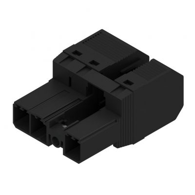 WEIDMULLER SVF 7.62HP/03/180MSF2 SN BK BX Wtyk PCB (złącze wiązki), 7.62 mm, Liczba biegunów: 3, PUSH IN 1061120000 /50szt./ (1061120000)