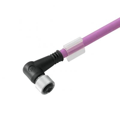 WEIDMULLER SAIL-M12BW-CD-1.5A Miedziany przewód przesyłu danych (zmontowany), Jeden koniec bez złącza, Liczba biegunów: 5, Długość kabla: 1.5 m, Gniazdo, kątowe 1061980150 /1szt./ (1061980150)