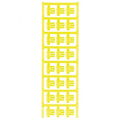 WEIDMULLER SFC 2.5/21 MC NE GE System kodowania kabli, 4 - 6 mm, 9.3 mm, poliamid 66, żółty 1062070000 /120szt./ (1062070000)