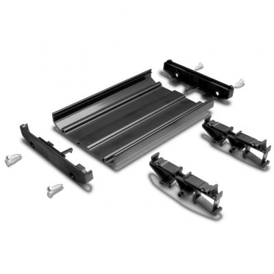 WEIDMULLER PF RS 100 BK SET 160MM Obudowa elektroniczna  czarny, profil wyciskany, Szerokość: 104 mm 1062430000 /1szt./ (1062430000)
