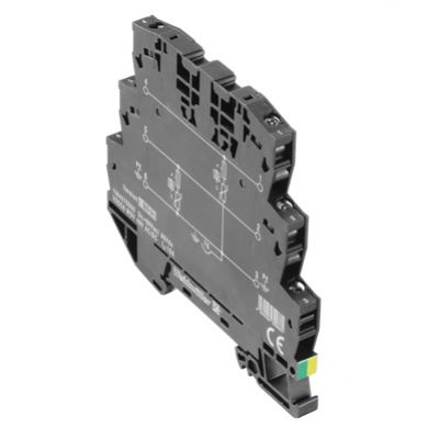 WEIDMULLER VSSC6  MOV 48VAC/DC Odgromnik (sieci przesyłu danych/technologia MCR), Ochrona przeciwprzepięciowa, MSR, Analogowe, Cyfrowe, Liczba sygnałów: 1, AC/DC, 48 V, 68 V, 12 A, 1064570000 /8szt./ (1064570000)