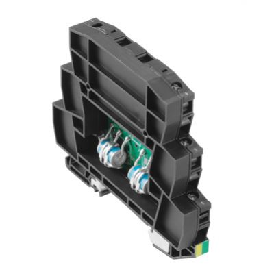 WEIDMULLER VSSC6 GDT 110VAC/DC20kA Odgromnik (sieci przesyłu danych/technologia MCR), Ochrona przeciwprzepięciowa, MSR, Cyfrowe, Liczba sygnałów: 1, AC/DC, 110 V, 156 V, 12 A, Zacisk 1064700000 /5szt. (1064700000)