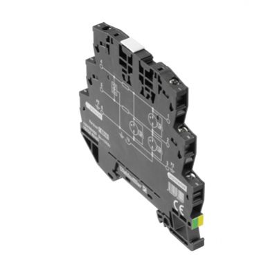 WEIDMULLER VSSC6  RS485 Odgromnik (sieci przesyłu danych/technologia MCR), Ochrona przeciwprzepięciowa, MSR, Cyfrowe, Liczba sygnałów: 1, AC, 12 V, 500 mA, Zacisk 1064980000 /10szt./ (1064980000)