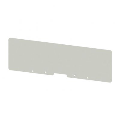 WEIDMULLER WTW WFF185/300 Płyta separacyjna (terminal), Płyta zamykająca i pośrednia, 287 mm x 90 mm, szary 1067400000 /10szt./ (1067400000)