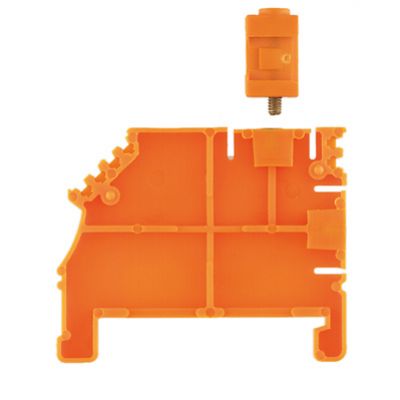 WEIDMULLER WBB ZA WDU1.5/BL 10/10 Płyta separacyjna (terminal), Płyta zamykająca i pośrednia, 45.4 mm x 36.7 mm, pomarańczowy 1068260000 /10szt./ (1068260000)
