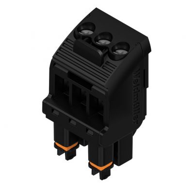 WEIDMULLER BHZ 5.00/03/90LH BK/BK Wtyk PCB (złącze wiązki), dźwignia zwalniająca czarny, 5.00 mm, Liczba biegunów: 3, Przyłącze z jarzmem 1069340000 /108szt./ (1069340000)