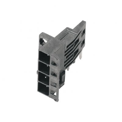 WEIDMULLER SHL-SMT 5.00/04GR 4.2RL Wtyki PCB (złącza płyty), element przyłączeniowy z prawej strony, 5.00 mm, Liczba biegunów: 4, kąt odejścia: 90° 1069610000 /130szt./ (1069610000)