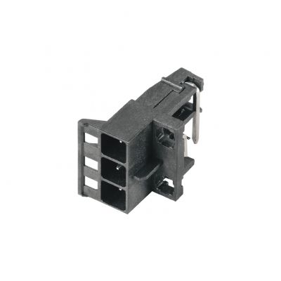 WEIDMULLER SHL-SMT 5.00/03GL 5.9RL Wtyki PCB (złącza płyty), element przyłączeniowy z lewej strony, 5.00 mm, Liczba biegunów: 3, kąt odejścia: 90° 1069790000 /175szt./ (1069790000)