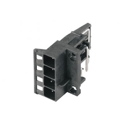 WEIDMULLER SHL-SMT 5.00/04GL 5.9RL Wtyki PCB (złącza płyty), element przyłączeniowy z lewej strony, 5.00 mm, Liczba biegunów: 4, kąt odejścia: 90° 1069810000 /130szt./ (1069810000)