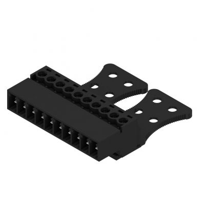 WEIDMULLER SCZ 3.81/10/180GZE SN BK BX Wtyk PCB (złącze wiązki), 3.81 mm, Liczba biegunów: 10, Przyłącze z jarzmem 1071760000 /50szt./ (1071760000)