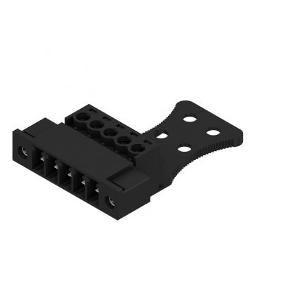 WEIDMULLER SCZ 3.81/05/180FZE SN BK BX Wtyk PCB (złącze wiązki), 3.81 mm, Liczba biegunów: 5, Przyłącze z jarzmem 1071790000 /50szt./ (1071790000)