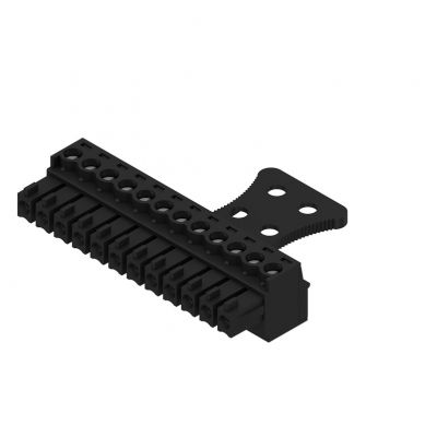 WEIDMULLER BCZ 3.81/12/180ZE SN BK BX Wtyk PCB (złącze wiązki), 3.81 mm, Liczba biegunów: 12, Przyłącze z jarzmem 1072030000 /50szt./ (1072030000)