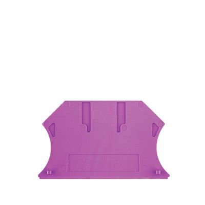 WEIDMULLER WAP 2.5-10 VI Płytka końcowa (styki), 56 mm x 1.5 mm, fioletowy 1072210000 /50szt./ (1072210000)