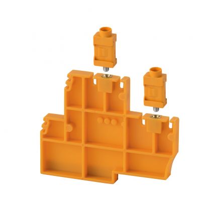 WEIDMULLER WBB WDK2.5/BL5.08 Płyta separacyjna (terminal), Płyta zamykająca i pośrednia, 58 mm x 45.2 mm, pomarańczowy 1072660000 /10szt./ (1072660000)