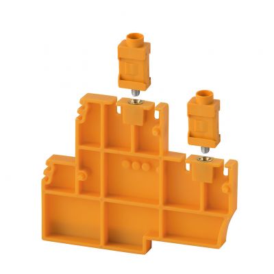 WEIDMULLER WBB ZA WDK2.5/BL5.08 Płyta separacyjna (terminal), Płyta zamykająca i pośrednia, 58 mm x 45.2 mm, pomarańczowy 1072760000 /10szt./ (1072760000)