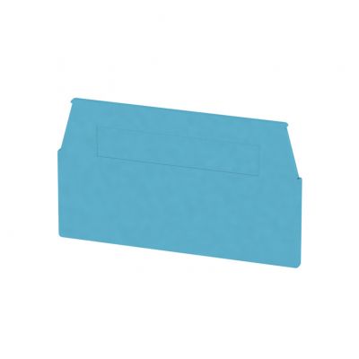 WEIDMULLER WAP WTR2.5/ZZ BL Płytka końcowa (styki), 60.3 mm x 1.5 mm, niebieski 1074680000 /20szt./ (1074680000)