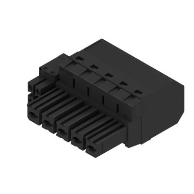 WEIDMULLER BVF 7.62HP/05/180 BCF/04R SN BK BX Złącze hybrydowe (przyłącze przewodów), 7.62 mm, Liczba biegunów: 5, PUSH IN 1080530000 /30szt./ (1080530000)