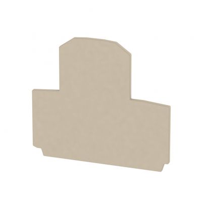 WEIDMULLER WAP WDK2.5/4 N Płytka końcowa (styki), 60 mm x 1.5 mm, Ciemnobeżowy 1084000000 /20szt./ (1084000000)