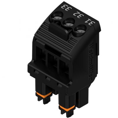 BHZ 5.00/03/90LH BK/BK PRT 21 Złącze kablowe do płytek drukowanych 1086080000 WEIDMULLER (1086080000)