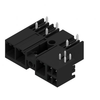 WEIDMULLER SV 7.62HP/03/270MSF3 SC/04R SN BK BX Złącze hybrydowe (przyłącze płytki), 7.62 mm, Liczba biegunów: 3, kąt odejścia: 270° 1089610000 /48szt./ (1089610000)