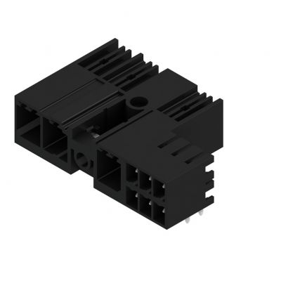 WEIDMULLER SV 7.62HP/03/90MSF3 SC/06R SN BK BX Złącze hybrydowe (przyłącze płytki), 7.62 mm, Liczba biegunów: 3, kąt odejścia: 90° 1089970000 /42szt./ (1089970000)