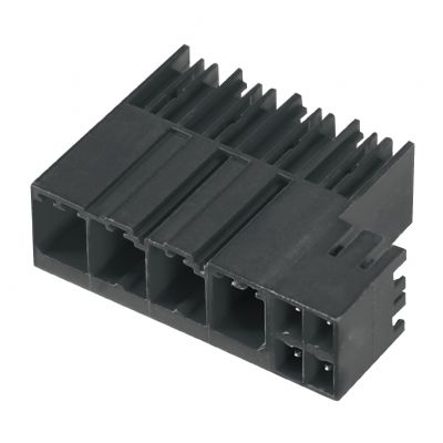 WEIDMULLER SV 7.62HP/04/90G SC/04R SN BK BX Złącze hybrydowe (przyłącze płytki), 7.62 mm, Liczba biegunów: 4, kąt odejścia: 90° 1090280000 /48szt./ (1090280000)