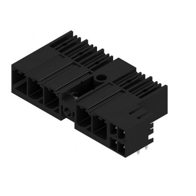 WEIDMULLER SV 7.62HP/05/90MSF4 SC/04R SN BK BX Złącze hybrydowe (przyłącze płytki), 7.62 mm, Liczba biegunów: 5, kąt odejścia: 90° 1090830000 /30szt./ (1090830000)
