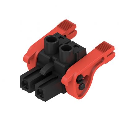 WEIDMULLER BLZ 7.62HP/02/180LR SN BK BX Wtyk PCB (złącze wiązki), 7.62 mm, Liczba biegunów: 2, Przyłącze z jarzmem 1093430000 /60szt./ (1093430000)