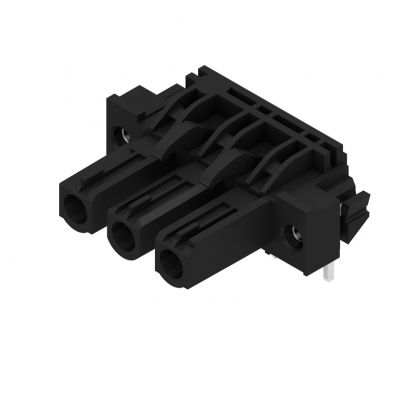 WEIDMULLER BLL 7.62HP/03/90LF 3.2SN BK BX Wtyki PCB (złącza płyty), 7.62 mm, Liczba biegunów: 3, kąt odejścia: 90° 1095650000 /54szt./ (1095650000)