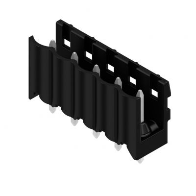 WEIDMULLER SL 5.00/05/180 3.2SN BK BX Wtyki PCB (złącza płyty), 5.00 mm, Liczba biegunów: 5, kąt odejścia: 180° 1111490000 /50szt./ (1111490000)