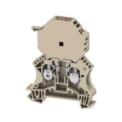 WEIDMULLER WSI 6/2/LD 250AC LLC Zacisk bezpiecznika, Złącze śrubowe, odłącznik bezpiecznikowy, z LED, do przykręcanego połączenia poprzecznego, wolne z jednej strony, złącze śrubowe, 1119790000 /25szt (1119790000)