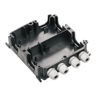 WEIDMULLER BG GH 10P 4XVG PT6 Podstawa obudowy, 223 x 181 x 42 mm, Poliwęglan, wzmocniony włóknem szklanym, czarny 1121990000 /10szt./ (1121990000)